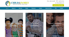 Desktop Screenshot of childandfamilysolutionscenter.com